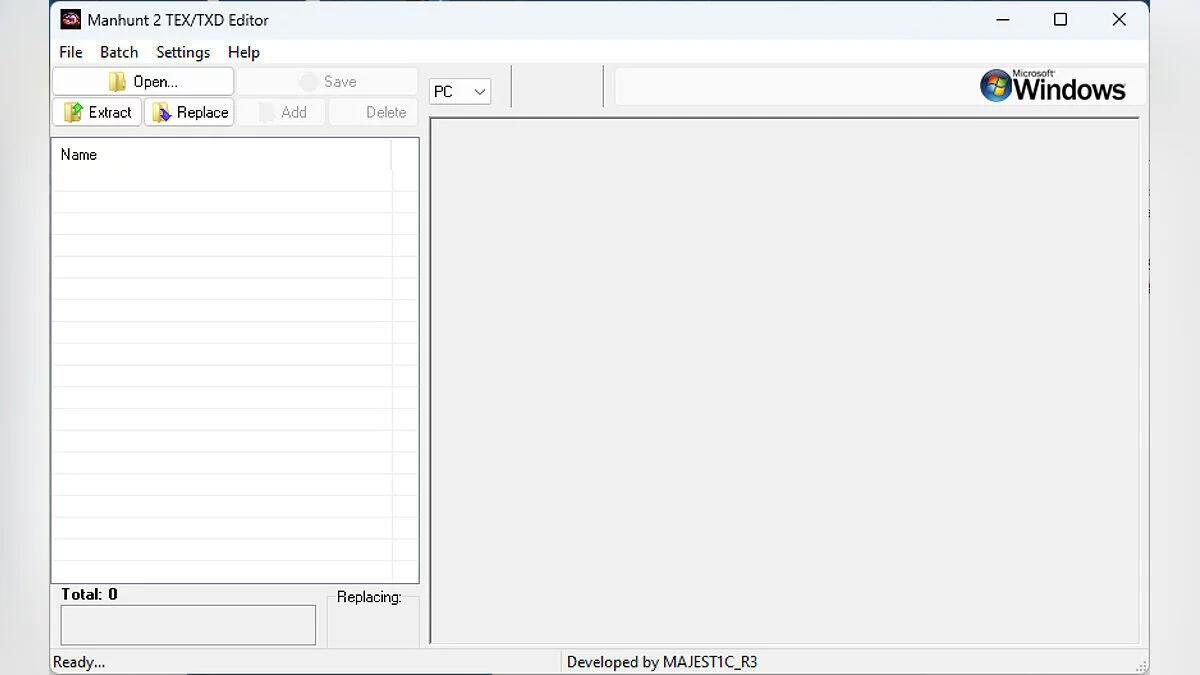 TEX/TXD Editor / Manhunt 2