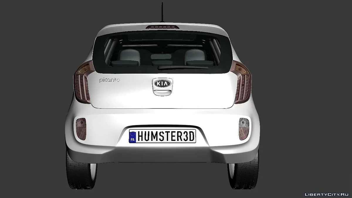 3D Models Kia Picanto 2012 / Файлы для модмейкеров