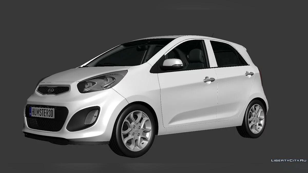 3D Models Kia Picanto 2012 / Файлы для модмейкеров