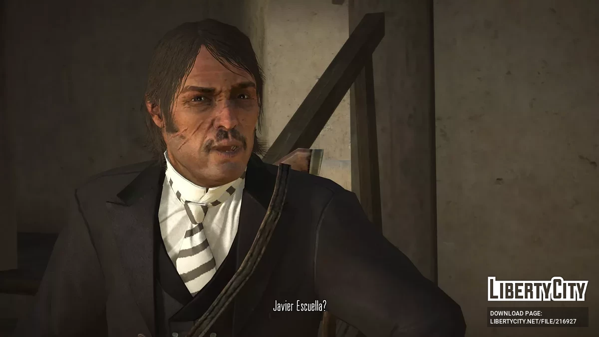 Черно-белый костюм джентльмена / Red Dead Redemption