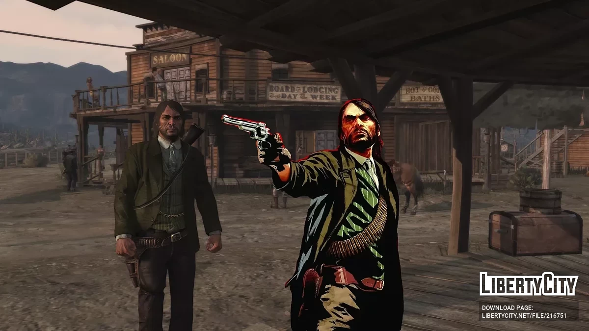 Элегантный костюм с обложки игры / Red Dead Redemption