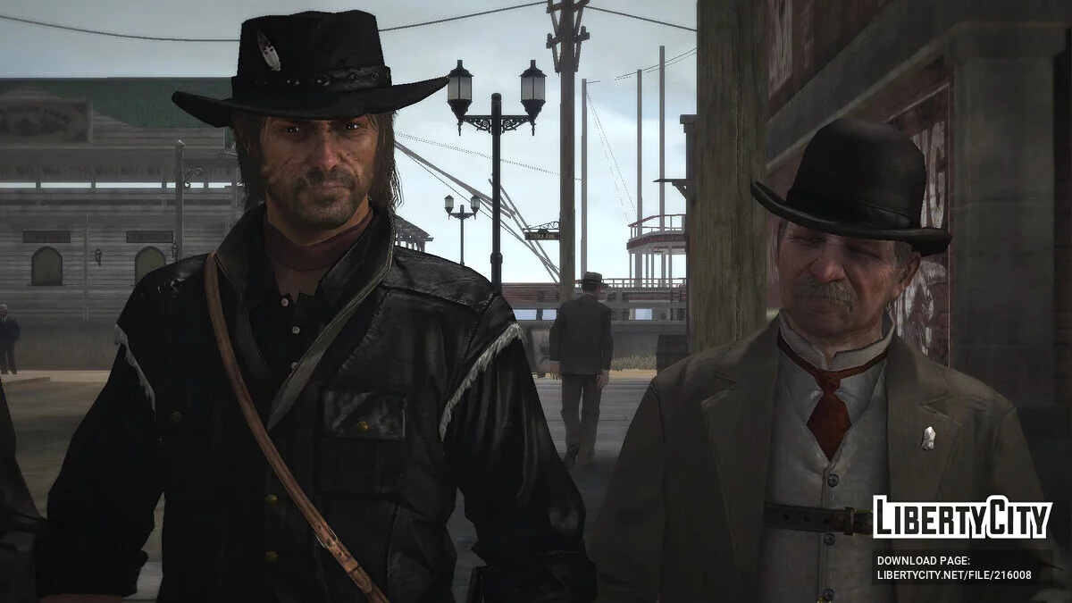 Темный ковбойский костюм / Red Dead Redemption