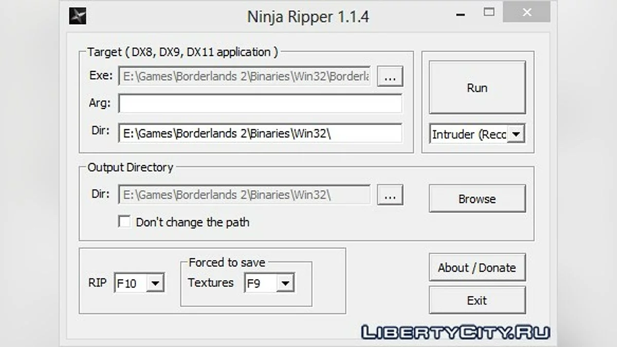 Ninja Ripper 1.1.4 / Файлы для модмейкеров