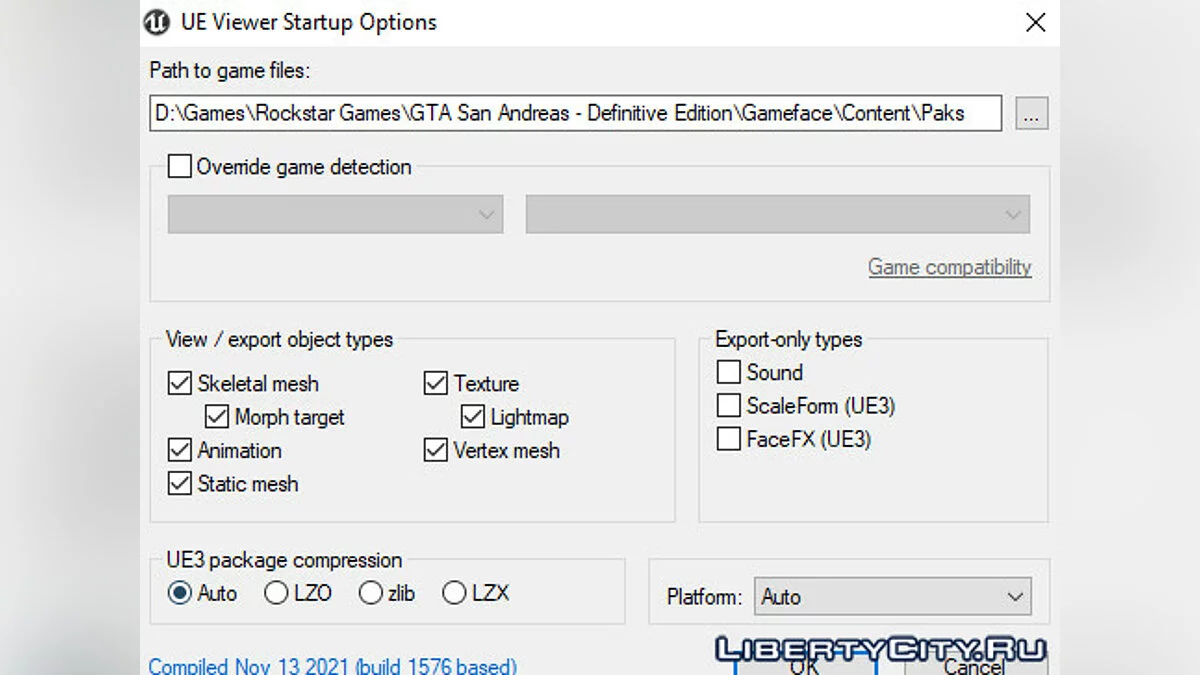 Umodel - экстрактор моделей и текстур / Файлы для модмейкеров