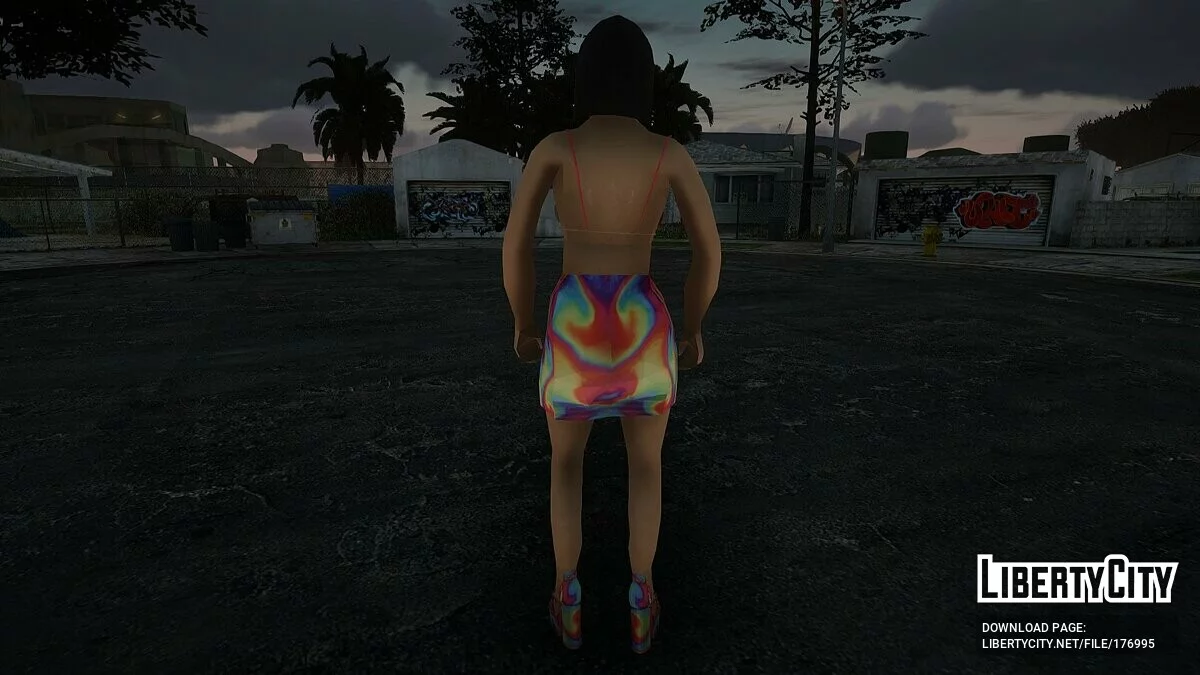 Симпатичная девушка / GTA San Andreas