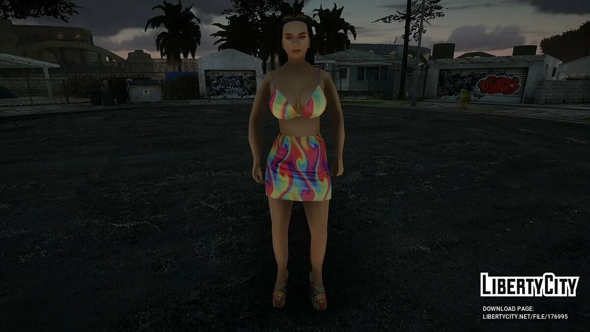 Симпатичная девушка / GTA San Andreas