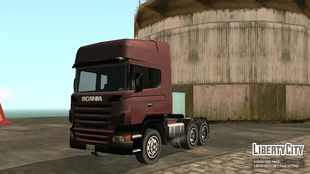 Scania R440 SA Style & DFF Only / GTA San Andreas (iOS, Android)