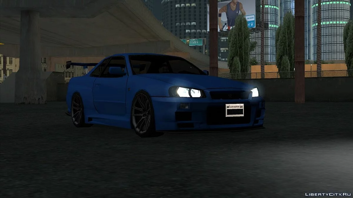 Nissan Skyline GT-R R34 2002 [LQ] / GTA San Andreas
