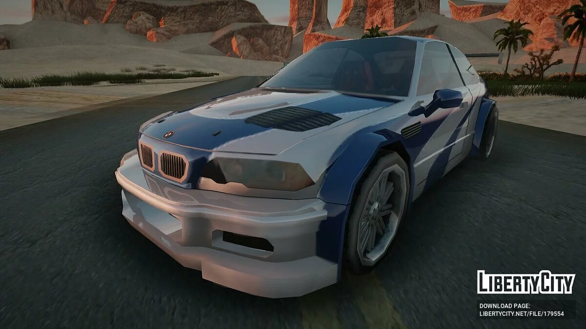 BMW M3 GTR из NFS: Most Wanted / GTA San Andreas