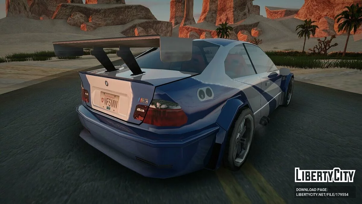 BMW M3 GTR из NFS: Most Wanted / GTA San Andreas