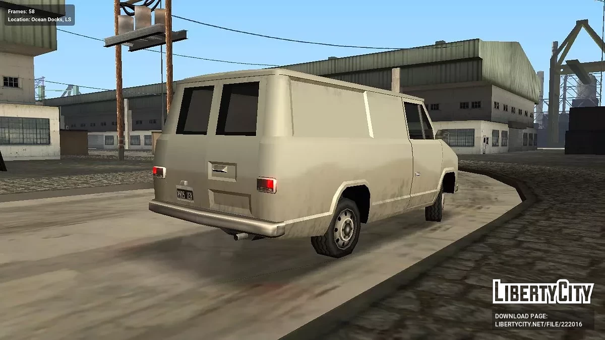 Declasse Burrito 79's Classic (IVF support & SA Style) / GTA San Andreas