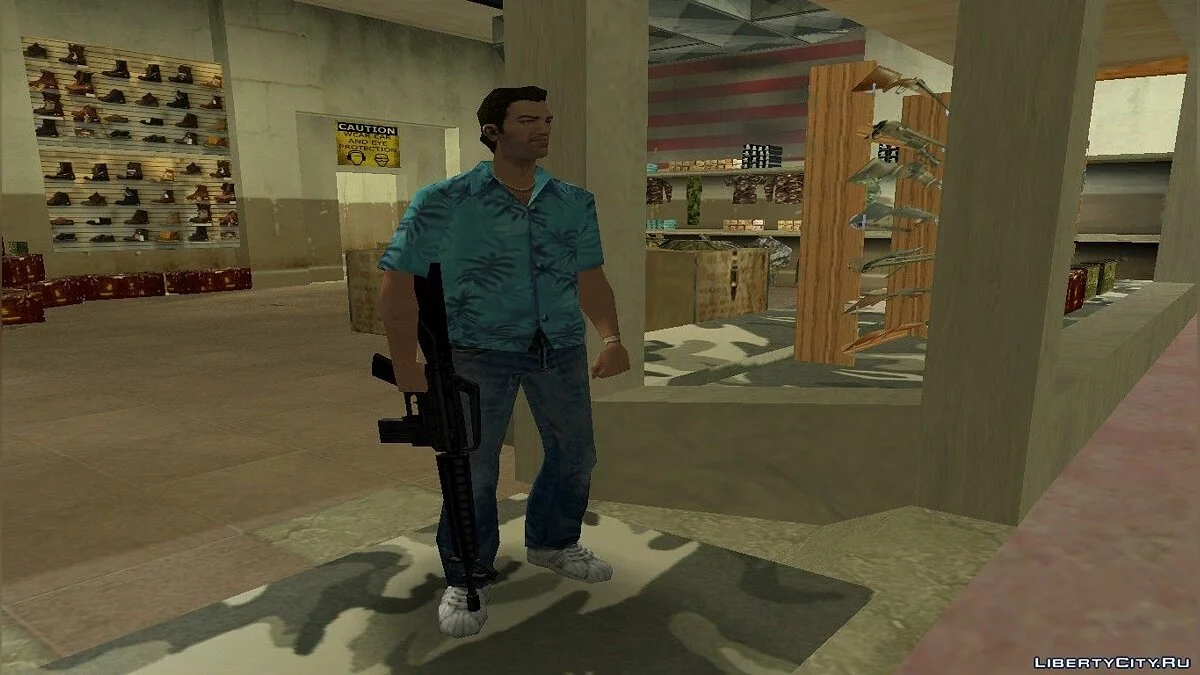 Manhunt M4 to Vice City / GTA Vice City