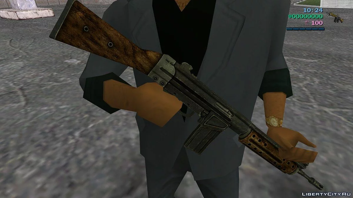 [MVL] R91 Assault rifle from Fallout 3 / GTA Vice City
