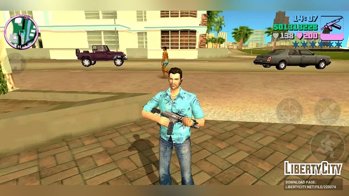 HBRa3 из Call of Duty: Advanced Warfare / GTA Vice City