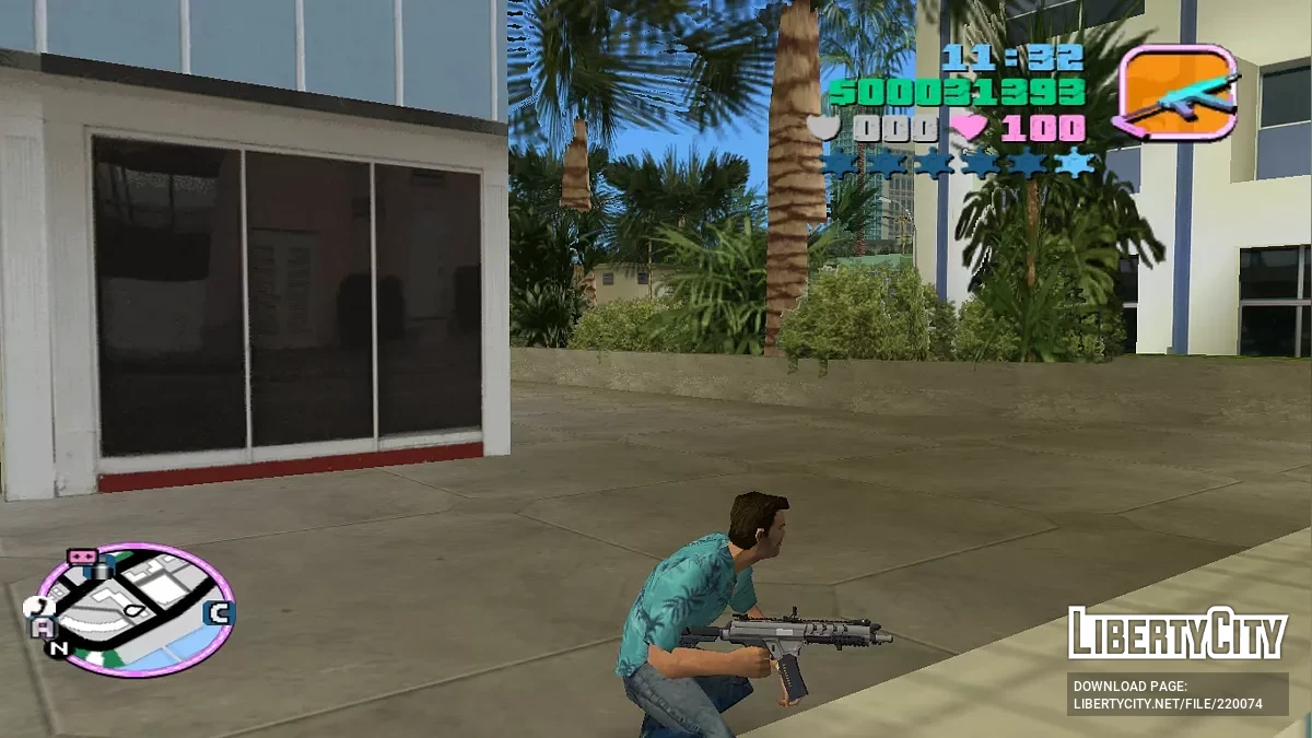HBRa3 из Call of Duty: Advanced Warfare / GTA Vice City
