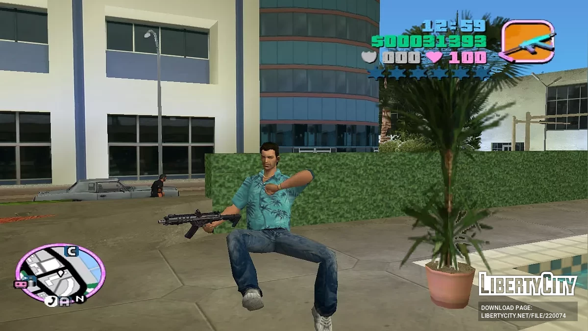 HBRa3 из Call of Duty: Advanced Warfare / GTA Vice City