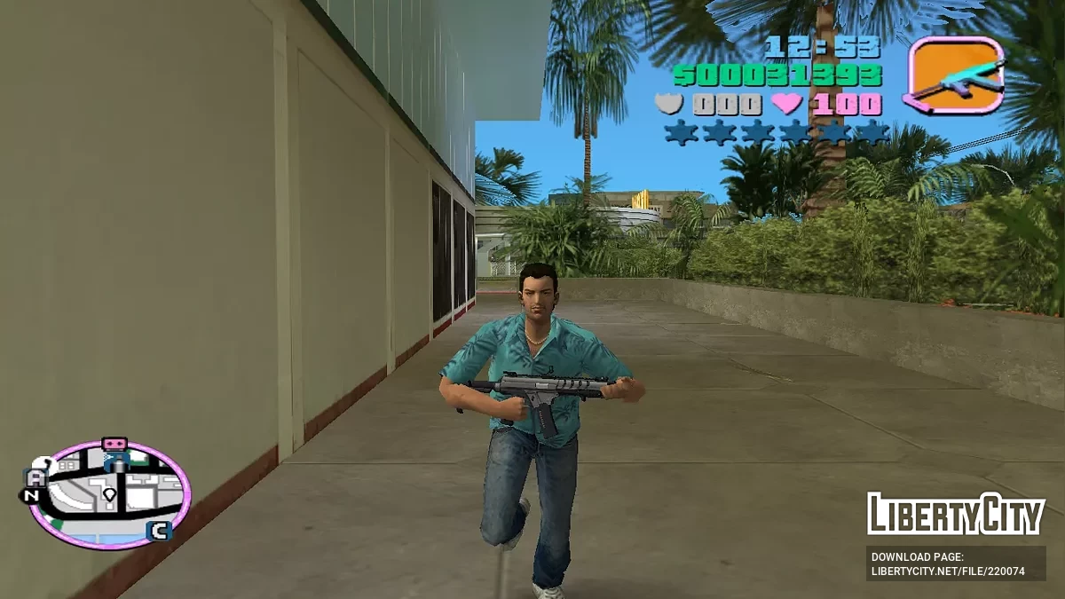 HBRa3 из Call of Duty: Advanced Warfare / GTA Vice City