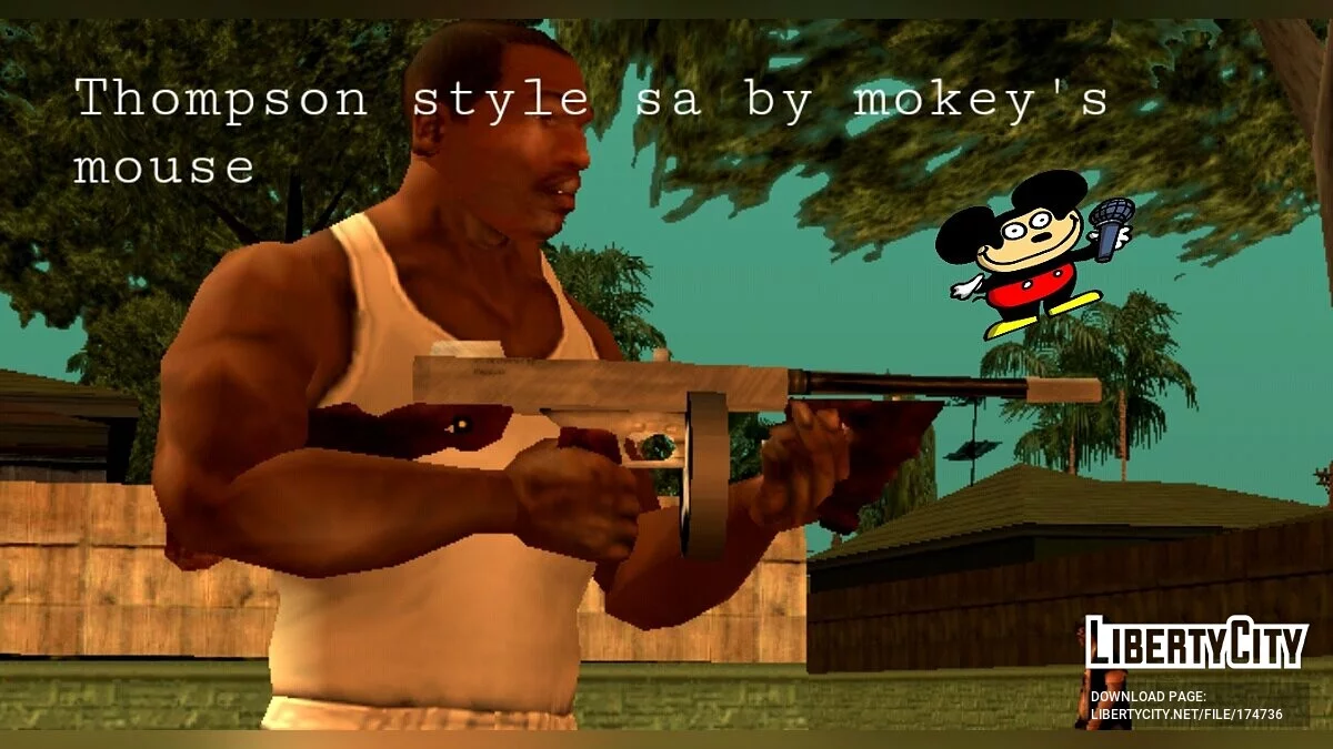 Томпсон (стиль SA) / GTA San Andreas