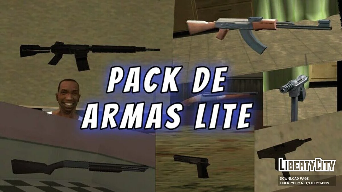 Маленький сборник оружия / GTA San Andreas